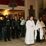 Митрополит Вятский и Слободской Марк отправился в мотопробег вместе с байкерами клуба "Ночные волки".