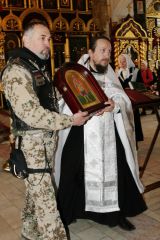 Митрополит Вятский и Слободской Марк отправился в мотопробег вместе с байкерами клуба "Ночные волки".