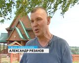 В селе Казань Слободского района проходит плэнер студентов Вятского художественного училища