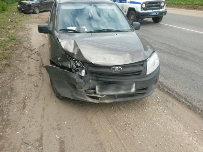 В Кирово-Чепецке произошло тройное ДТП.