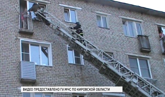 ЧП в доме № 87 по улице Советской в Нововятском районе