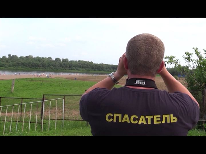 В Кирове на пляже образовалась 