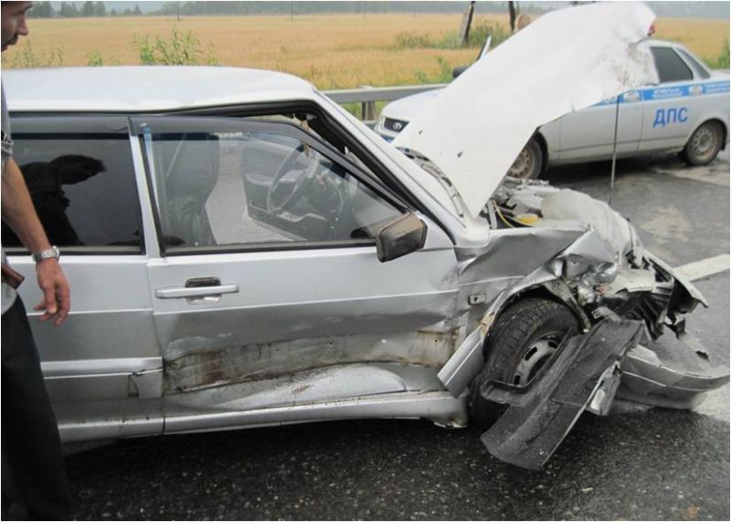 В Вятскополянском районе столкнулись 