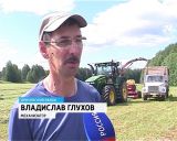 Сельхозпредприятия заготавливают корма на зиму