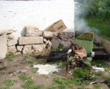 В Яранске произошел пожар в здании епархии.