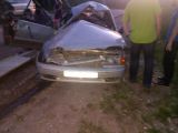 В Сунском районе в кювет улетел ВАЗ-2114.