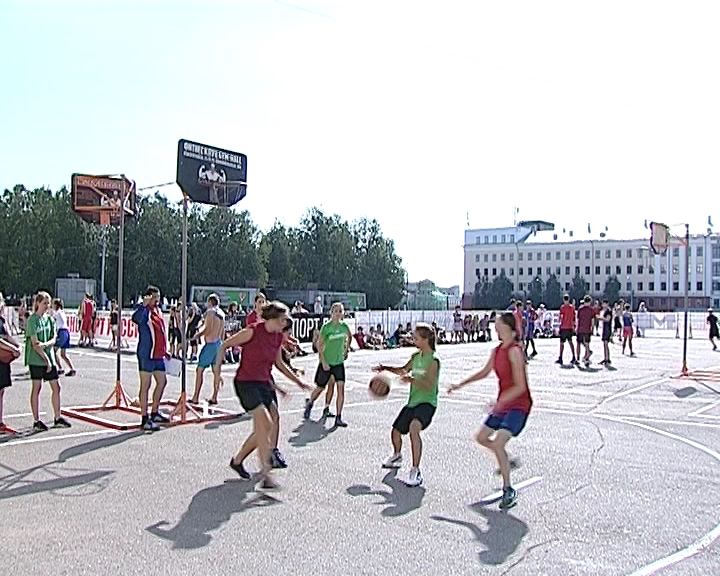 Фестиваль уличного баскетбола 