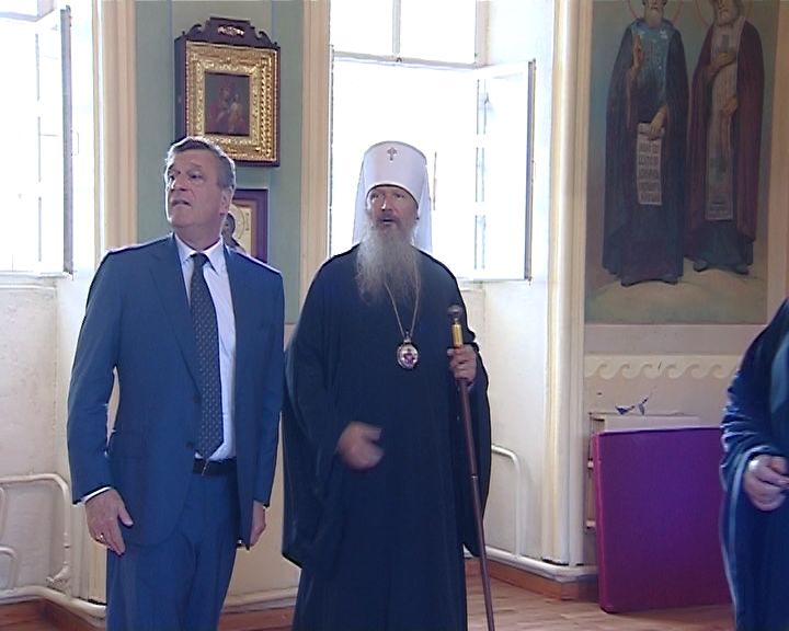 И. Васильев провел встречу с митрополитом Вятским и Слободским Марком