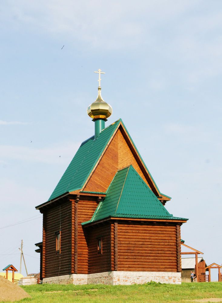 В селе Казань Слободского района состоялась первая Божественная литургия в новой церкви.