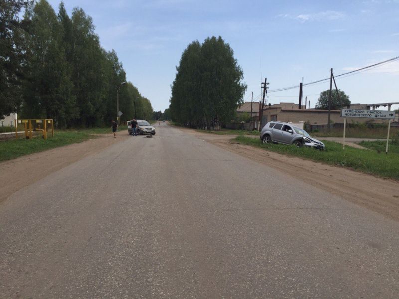 В Куменах столкнулись 