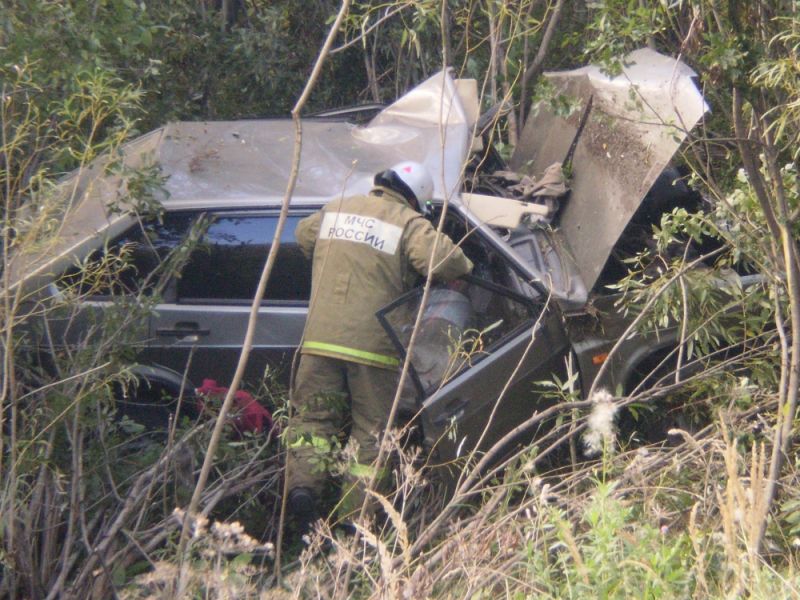 В Пижанском районе в кювет улетел ВАЗ-21093.