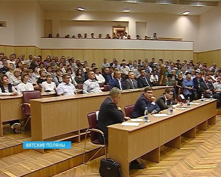 Встреча Игоря Васильева с жителями Вятскополянского района