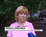 Спиливают деревья