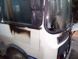 В Лузе во время движения загорелся рейсовый автобус.
