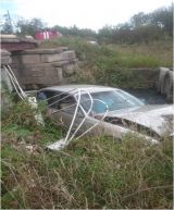 В Кирово-Чепецком районе иномарка слететела с моста.