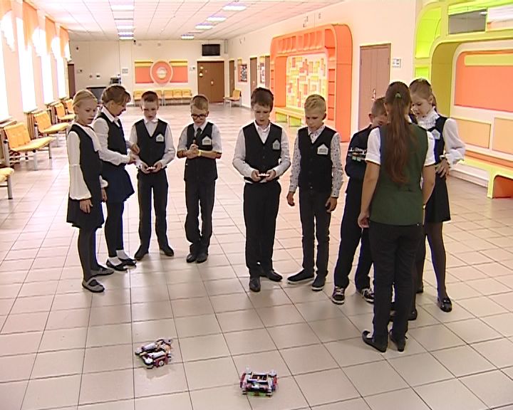 Уроки робототехники в лицее № 28