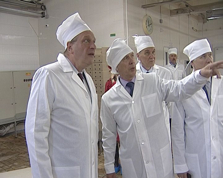 Игорь Васильев на Кировском молочном комбинате