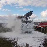 Спасатели потушили КамАЗ, груженый лесом