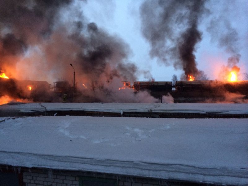 ГЖД: в истории с крушением цистерн на станции Поздино точка не поставлена.