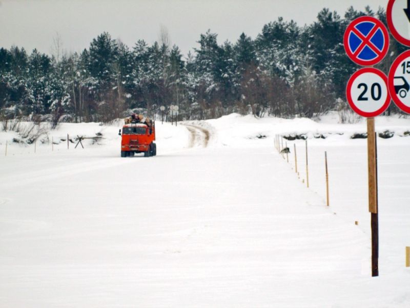 Открыты еще две ледовые переправы (ФОТО)