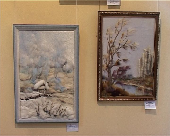 Выставка живописи супругов из Слободского Анатолия Плотникова и Розы Вдовиной