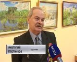 Выставка живописи супругов из Слободского Анатолия Плотникова и Розы Вдовиной