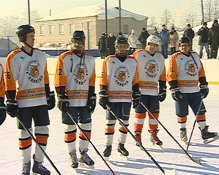 Праздник хоккея прошел в выходные в Советске
