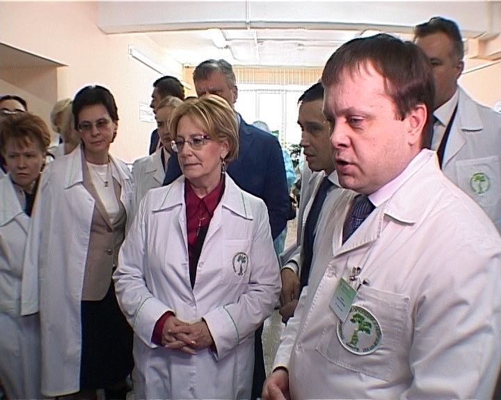 Кировскую медицину оценила глава Минздрава России Вероника Скворцова