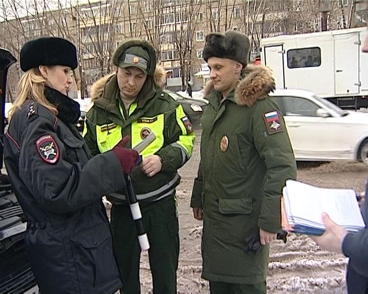 Акция ГИБДД в канун Дня защитника Отечества