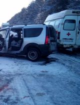 В Слободском районе внедорожник врезался в «Лада Ларгус»: два человека погибли, шесть травмированы.