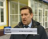 "Поплывший" от талых вод ФОК в Советске отремонтируют к маю