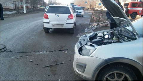 В Кильмези водитель мопеда столкнулся с "Лада Калина".