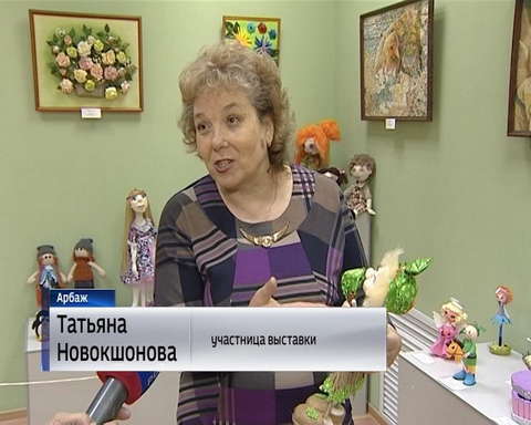 В Арбажском краеведческом музее сегодня можно увидеть работы народных мастеров