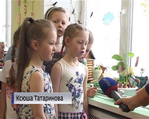 В детском саду в поселке Дороничи юные биологи уже вырастили первый урожай