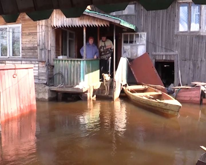 В областном центре в зоне подтопления остаются четыре прибрежных микрорайона
