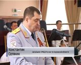 Чествование ветеранов в областном управлении МВД