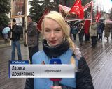 Празднование дня Великой Победы в городе Слободском