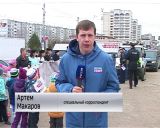 В акции георгиевская ленточка участвовали сотрудники ГИБДД