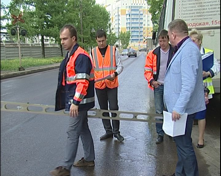 Приемка после ремонта улицы Жуковского