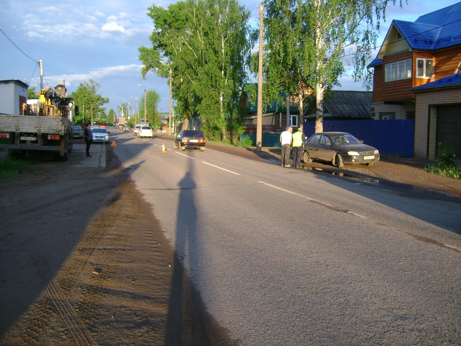 В Кирове иномарка сбила 7-летнюю девочку.