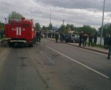 В Тужинском районе иномарка съехала в пруд.