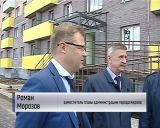 Новые дома для переселенцев из ветхого жилья в Заречной части Кирова