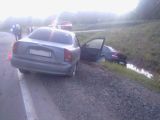В Фаленском районе столкнулись две иномарки.