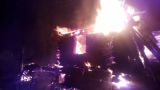 В Вятскополянском районе 8 человек тушили жилой дом.