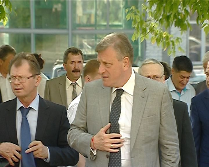 Игорь Васильев побывал с рабочим визитом в Омутнинском районе