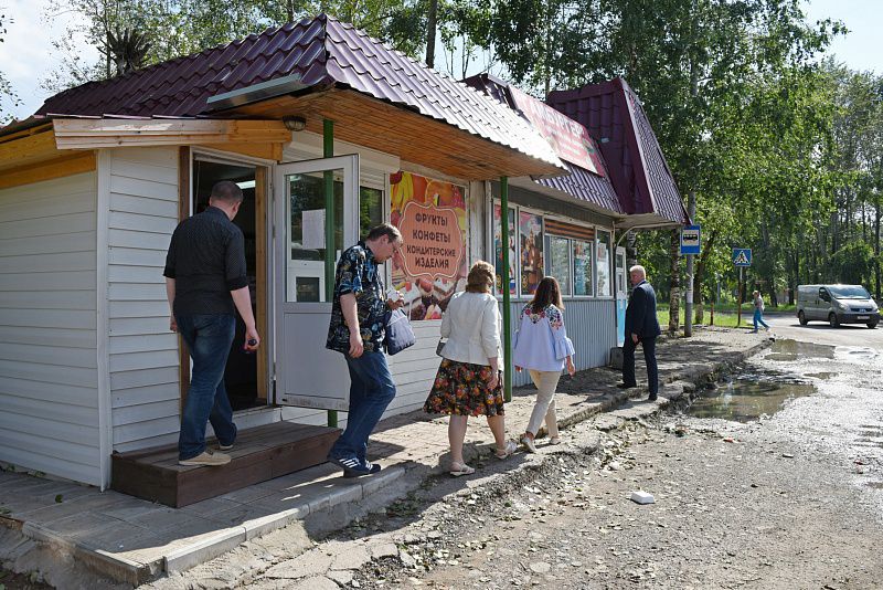 В Кирове выявлены точки незаконной торговли.