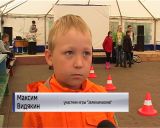 Сотрудники ГИБДД провели игру по ПДД в детском лагере «Юность»