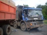 В Котельничском районе фура столкнулась с самосвалом.