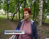 После сильных ливней Набережная реки Вятки начала разрушаться