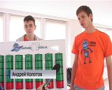 Юные инженеры-робототехники принимают участие в проекте для вундеркиндов "Голова работает"